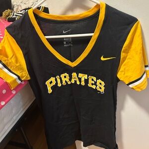 Nike Kids Pirates Black and Yellow T-Shirt